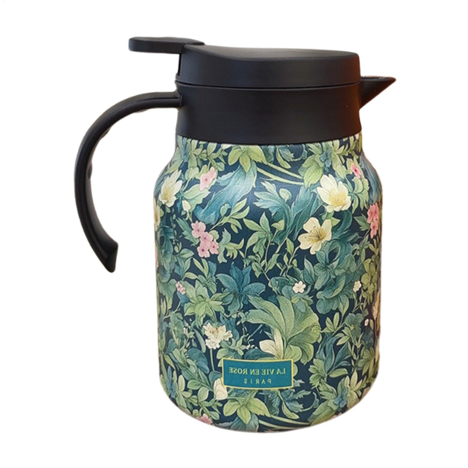 Bouilloire à thé florale 1000 ml idéale pour vos thés maison