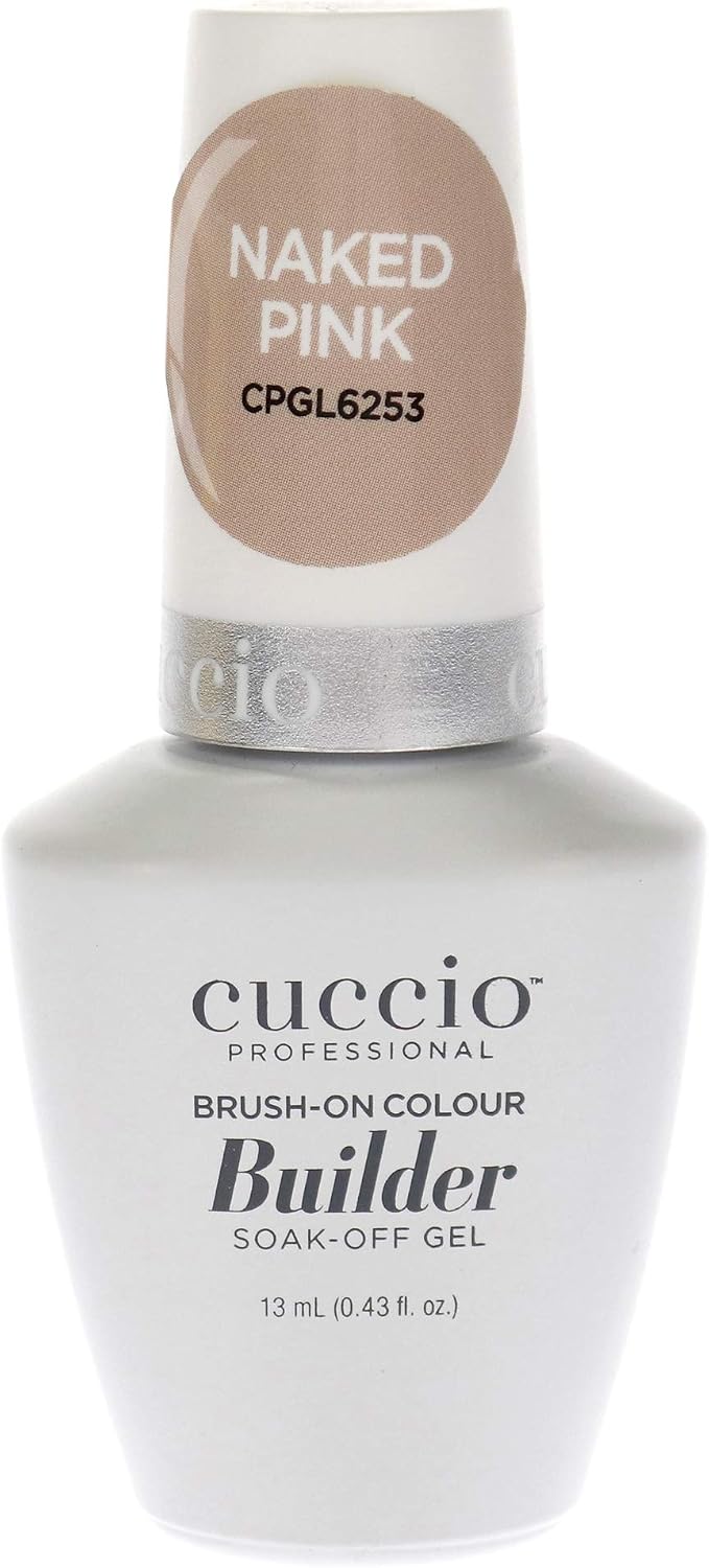 Cuccio Builder Gel for Nails 13ml, Hard Builder Gel for Nail Extensions Nail Sculpting, Overlay, Nail Strengthening