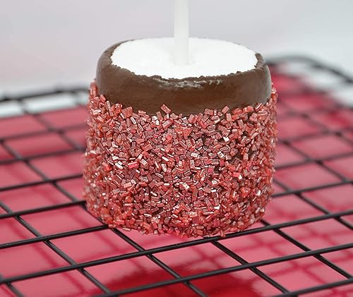 Miniatura 5 de Mystic Sprinkles Cristales de azúcar botella de 4.2 oz (rubí - rojo)