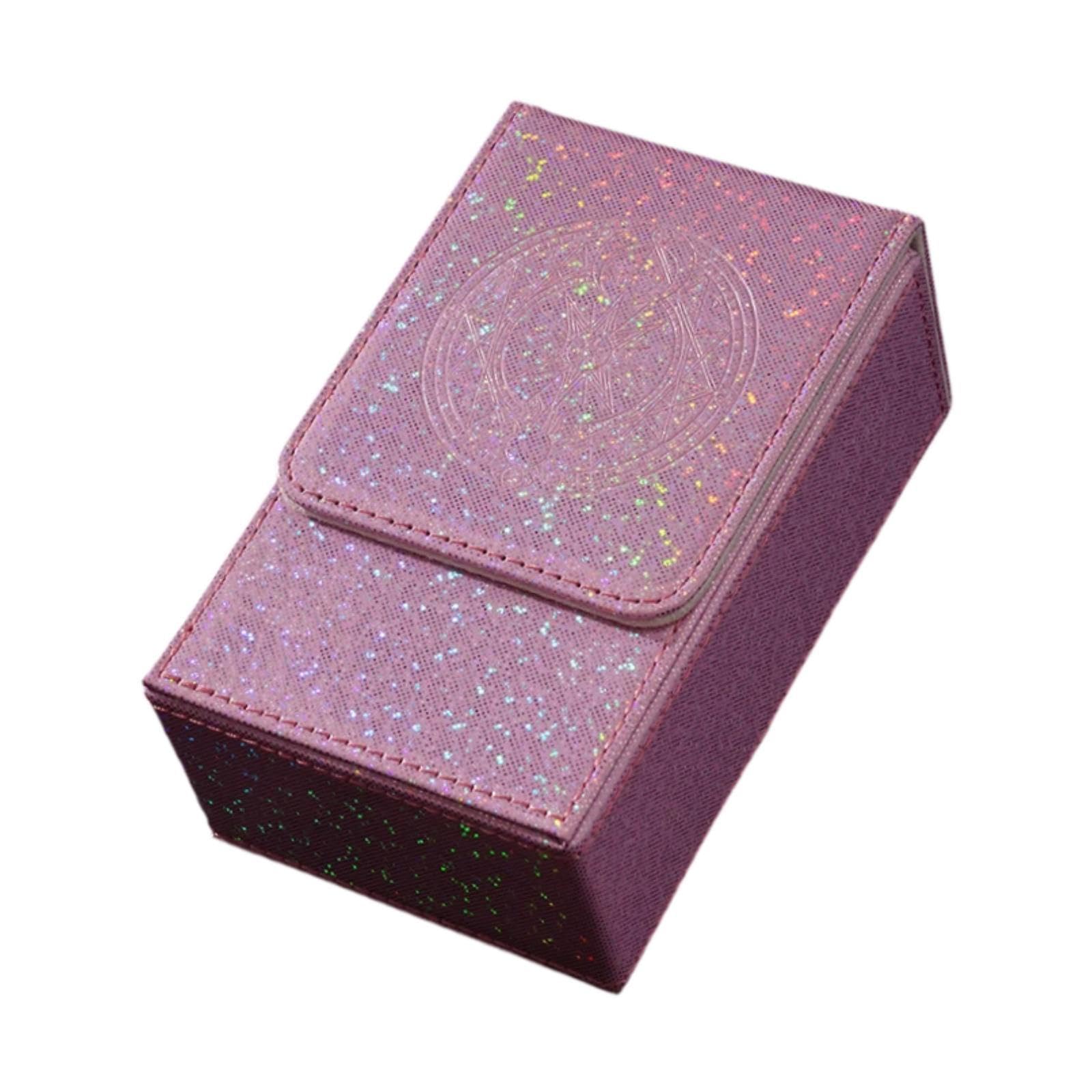 Tarots Card Storage Box Dustproof Container Stylish Portable Game Card Case-picture-26