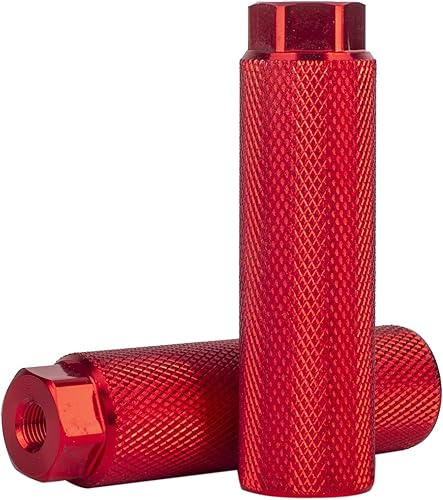 Clavijas de bicicleta 2 unids aleación de aluminio antideslizante plomo pie bicicleta clavijas 38 pulgadas ejes