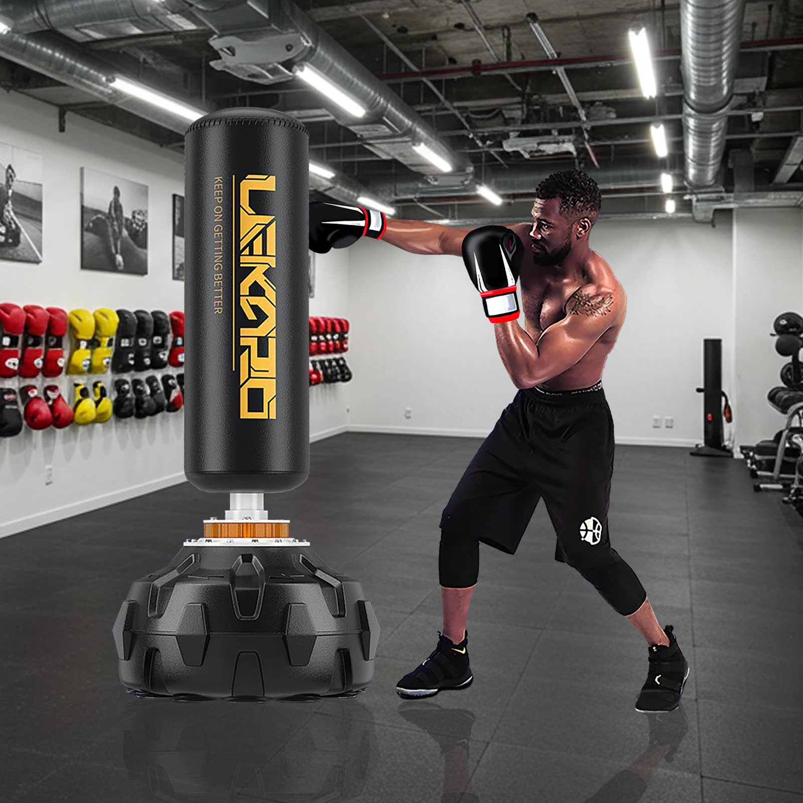Amazon.co.jp: サンドバッグ 自立型 ボクシング グローブ付き