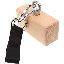 VICASKY Wooden Grip Strengthener Hand Workout Block with Anti-slip Beech Wood Material, Portable Ergonomic Design for Rock Climbing and Gym Grip Training