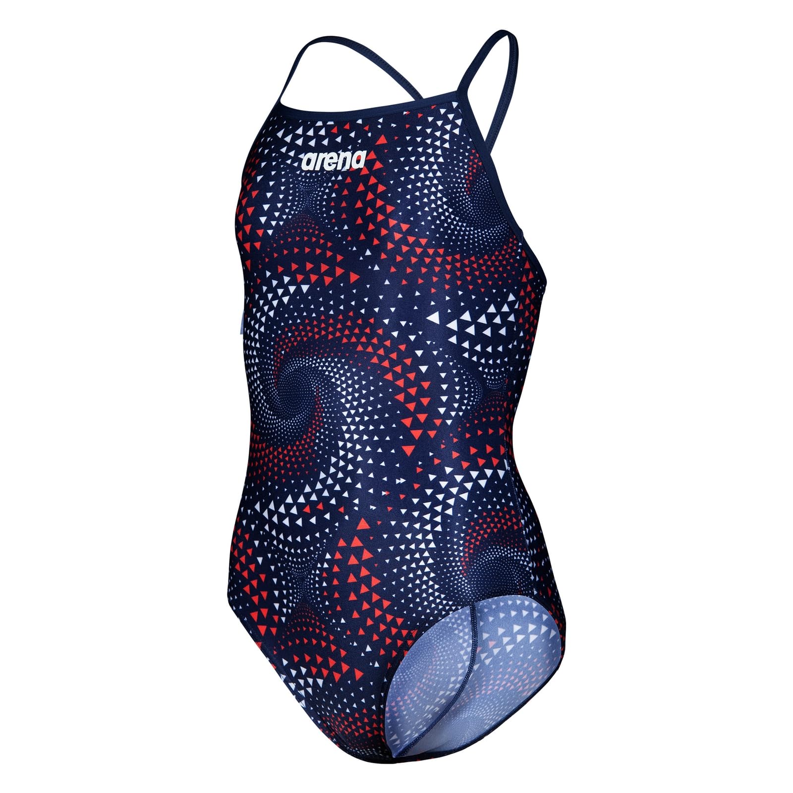 ARENA Mädchen Badeanzug Swimsuit Einteiler Schwimmanzug Fireflow Lightdrop