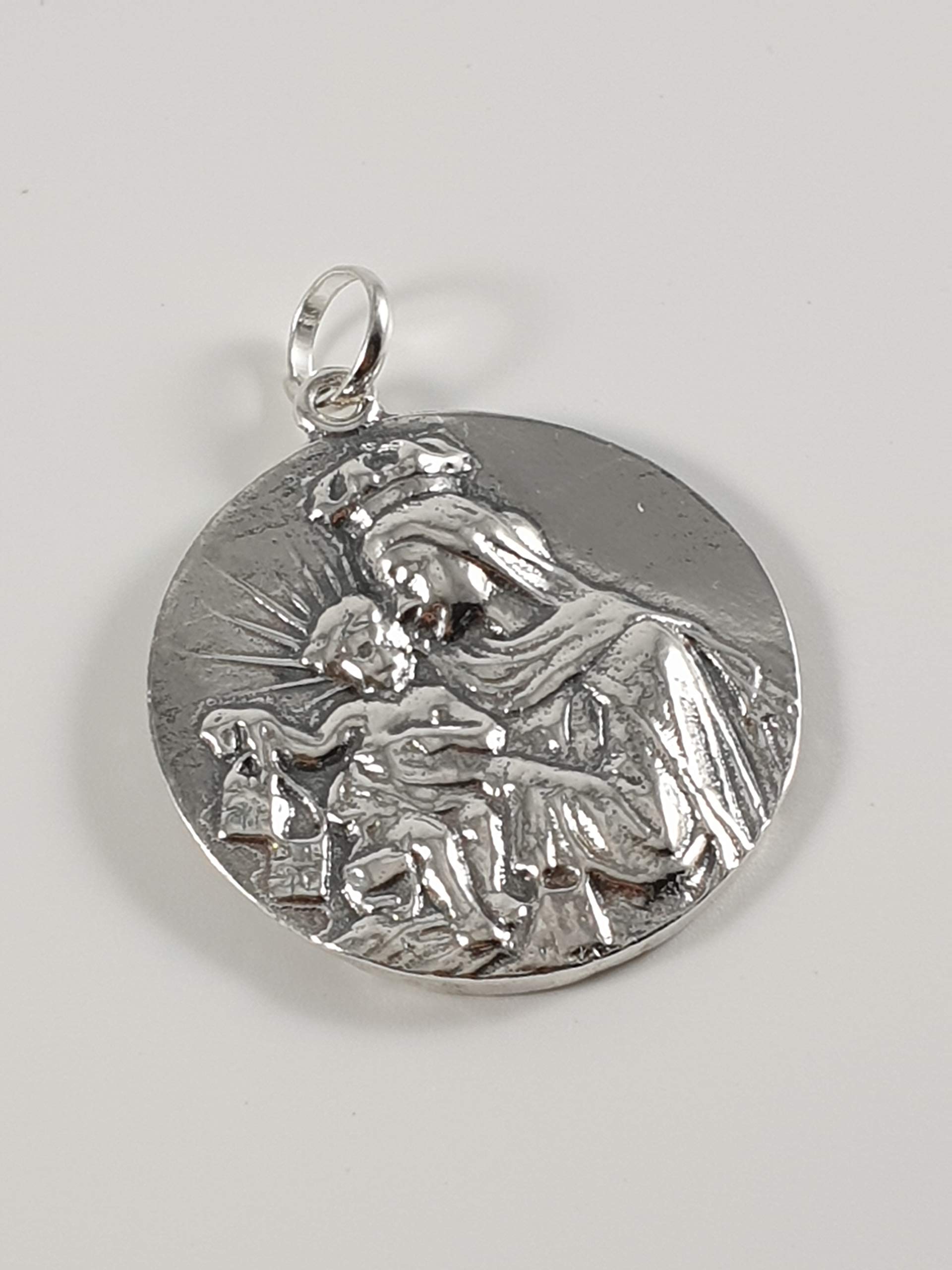 Genérico Colgantes Plata Virgen del Carmen