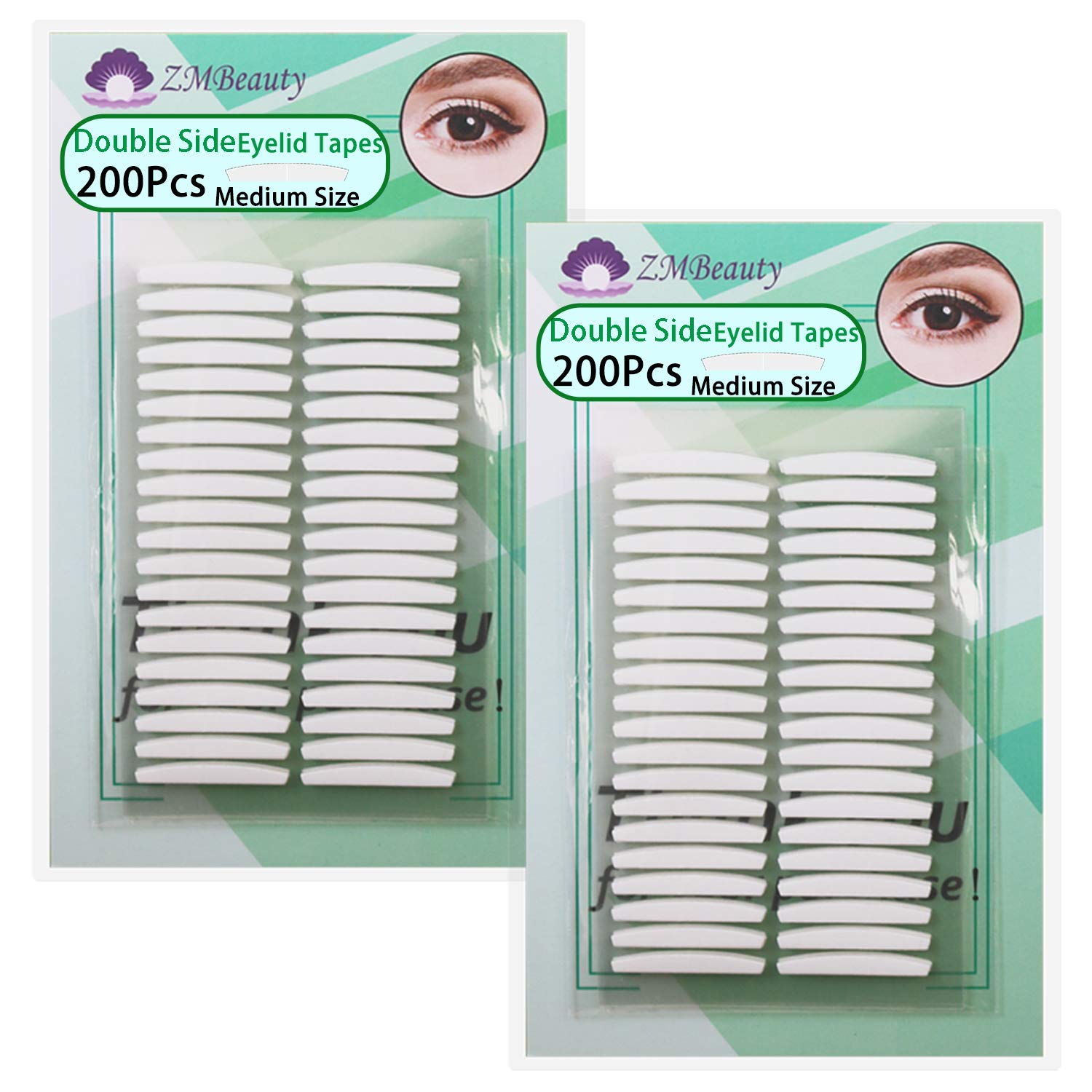 2 Packs Invisible Double Side Eyelid Tapes Stickers, Medicaluse