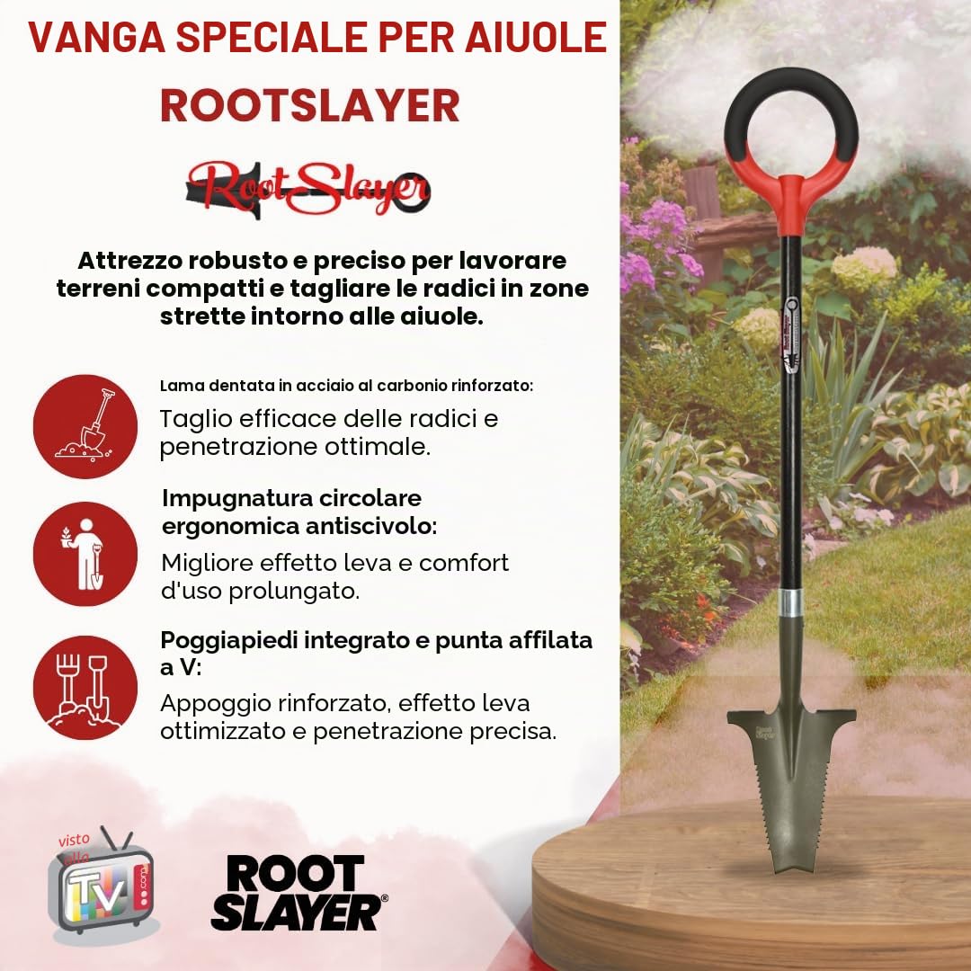 ROOTSLAYER Special solid ultra-resistente leggera lama seghettata