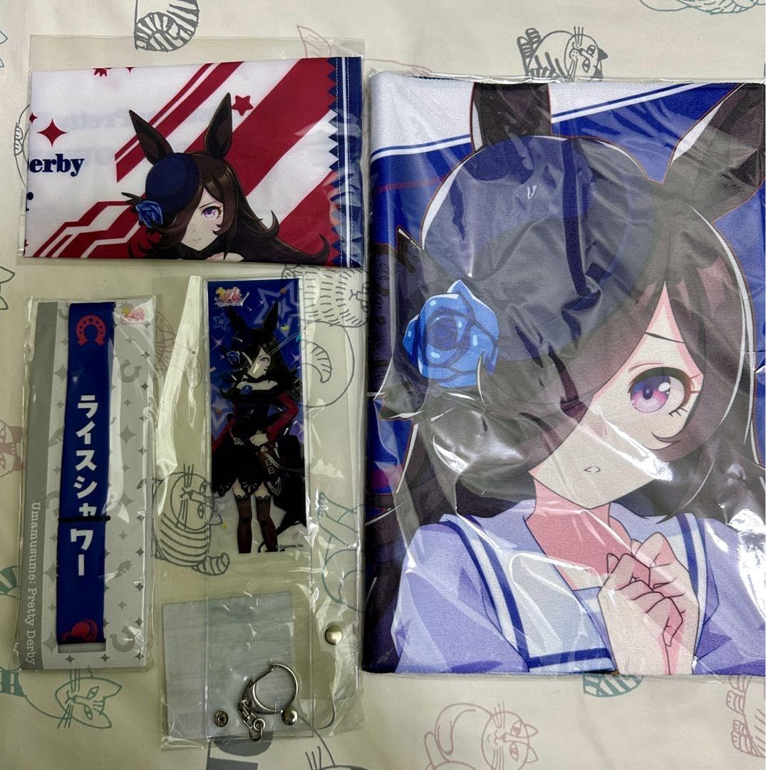 ウマ娘 アストンマーチャン＆ライスシャワー応援タオル＆ブレードホルダーセット ウマ娘 ウマブレード ライスシャワー ブレードホルダー 5th ウマ