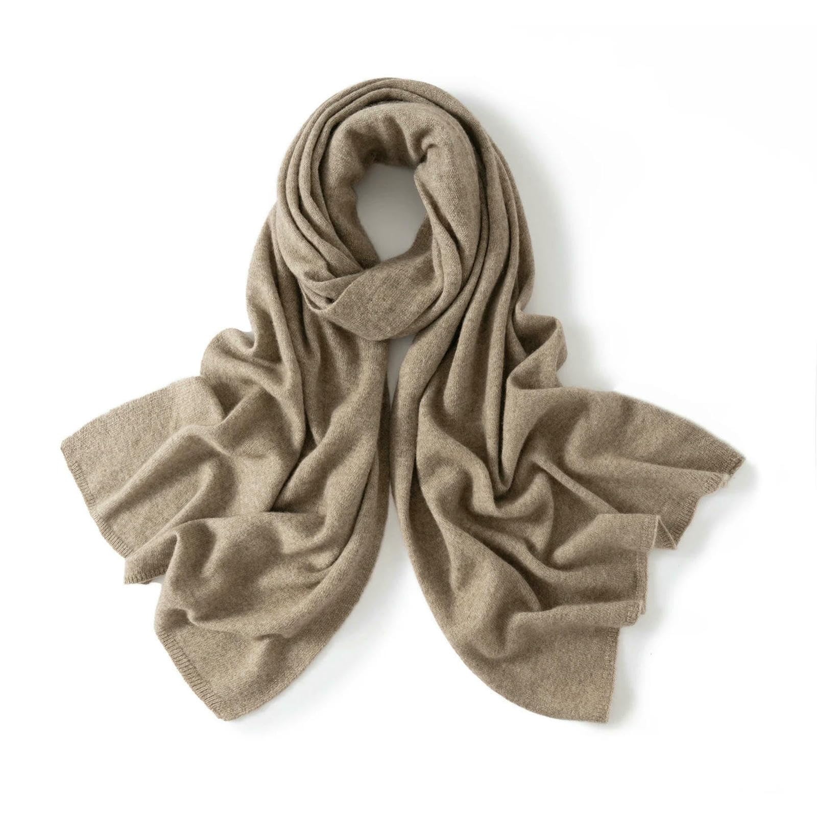 Schal Schicke Strickschals Herbst Winter Einfacher Stil Damenschal Grace Fashion Soft-dunkelgrau-einheitsgröße->8j