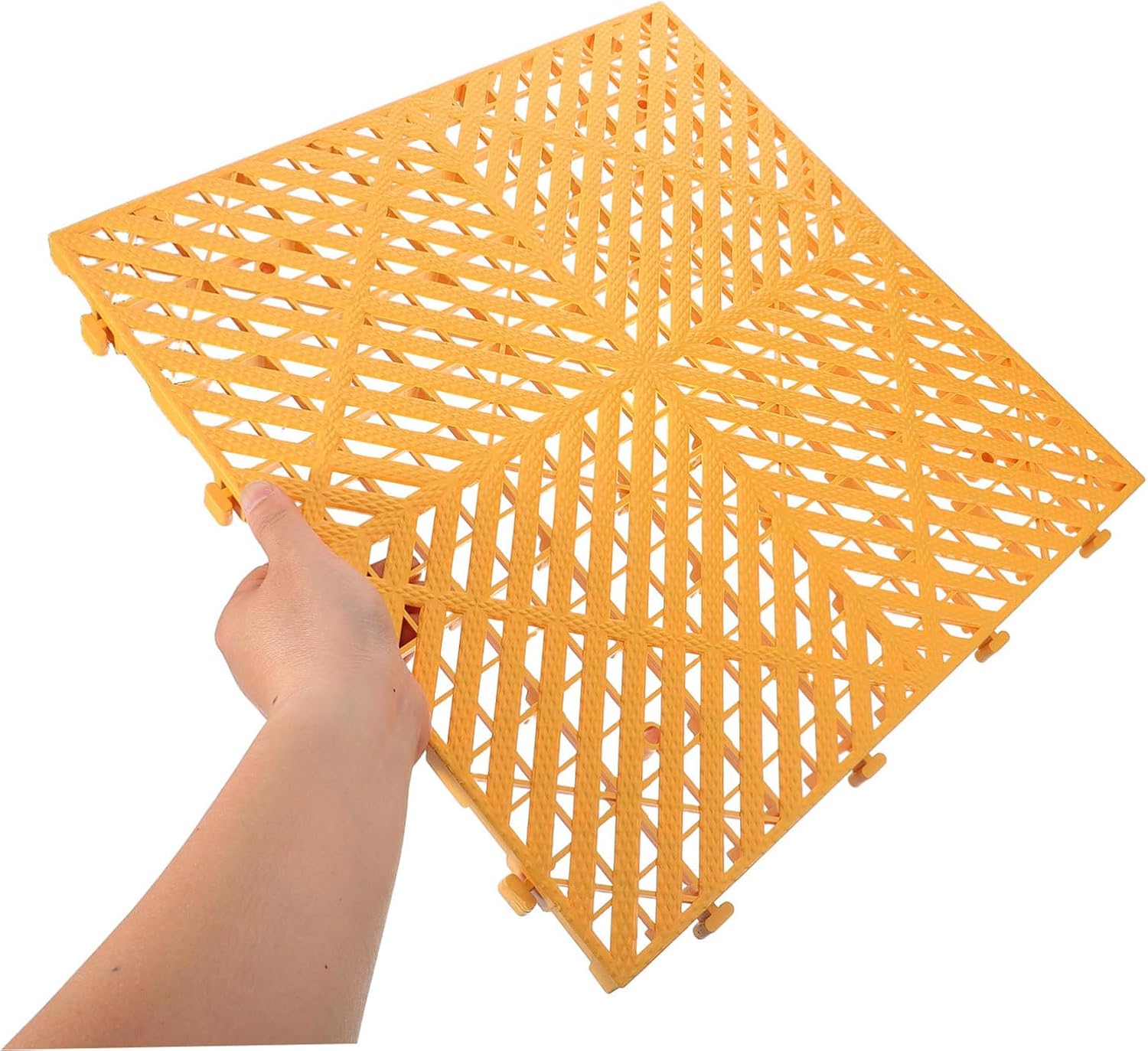 Heavy Duty Non Slip Car Wash Floor Tiles Interlocking Drainage Mats for Vehicle Support Easy Cleaning Durable Weather Resistant Material for Garage and Outdoor Use