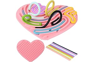 Pink Fidget Toy: Sensory Activity Board for Calming and Stress Relief