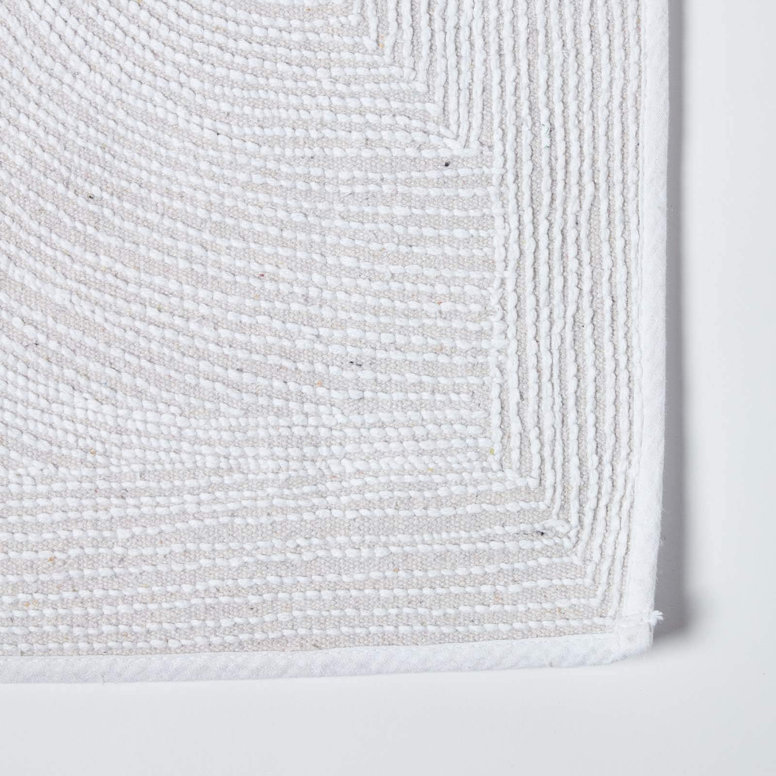 Baumwolle Badematte Homescapes Badematte Damast 50x80cm - 100% Baumwolle  Antirutsch Badvorleger Schwarz Weiß, image size:1600x1600