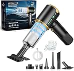 Car Handheld Vacuum Cordless: Car Vacuum Cleaner with 16000Pa Ultra-Strong Suction, Brushless Motor & HEPA Filter - Lightweight Design for Drivers and Office Workers