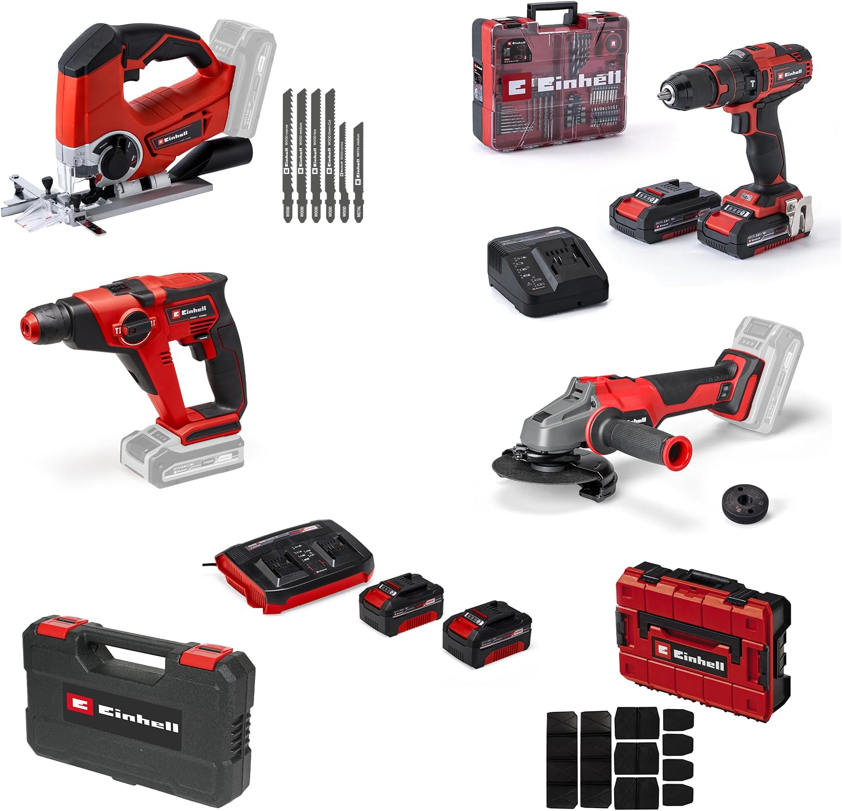 Einhell Adventskalender 2025 - 24 Werkzeuge In Tasche, Inkl. Bits & Zange