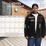 Plus Taille Veste coupe-vent légère pour femme, imperméable Jacket avec capot pour voyager, randonnée, quotidien