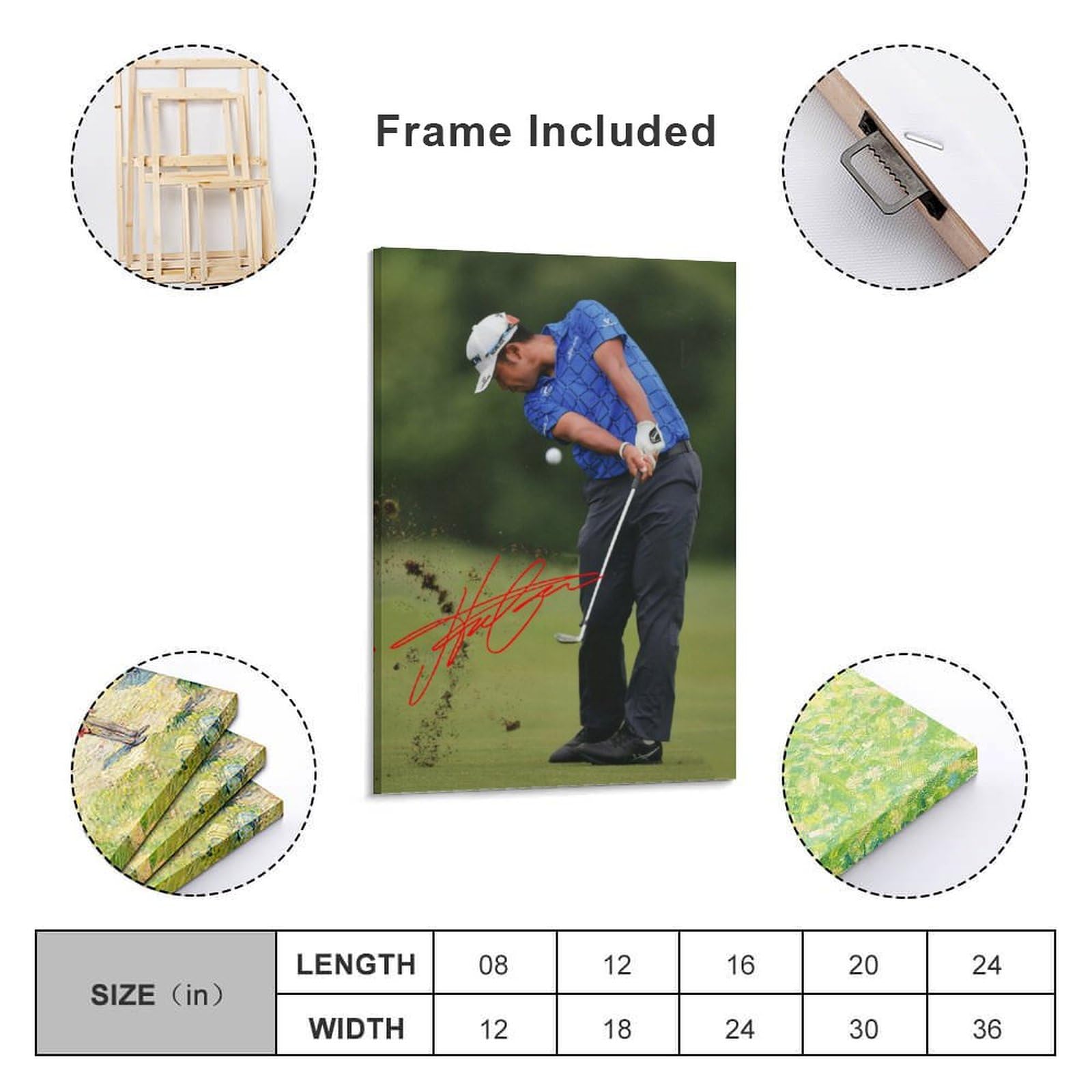 Amazon.co.jp: 松山英樹 ゴルファーアートポスター (15) クール