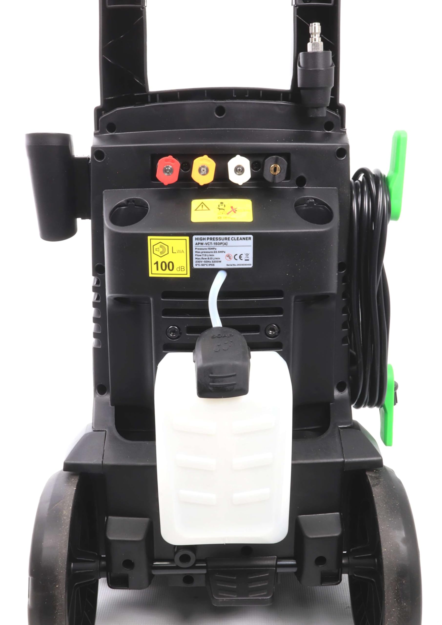 Hidrolimpiadora Profesional de Alta Presión 225 EW Bar, 3200W