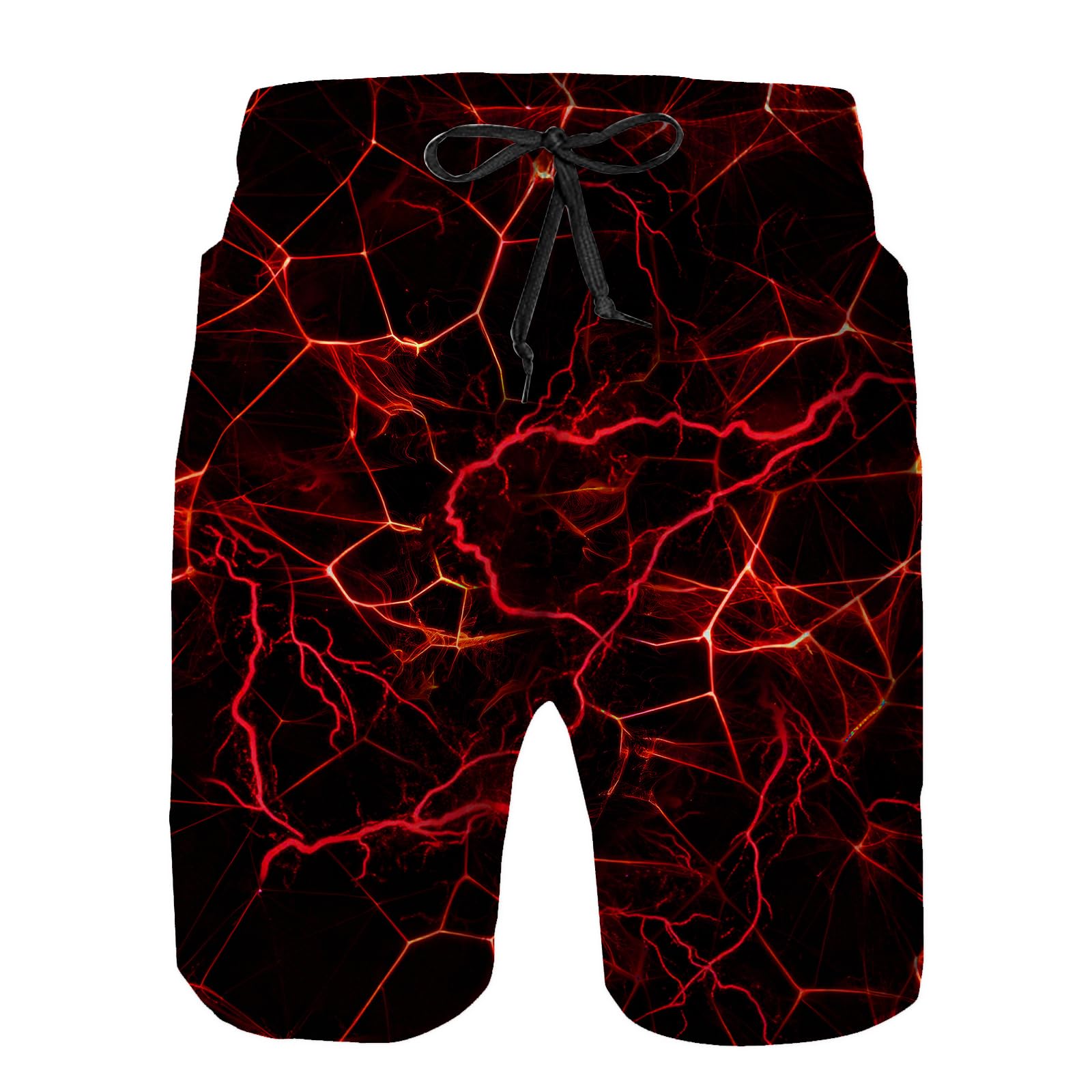Mens Swim Trunks with Mesh Lining,Quick Dry Beach Board Shorts Swimsuit Pants Swimwear Bathing Suits