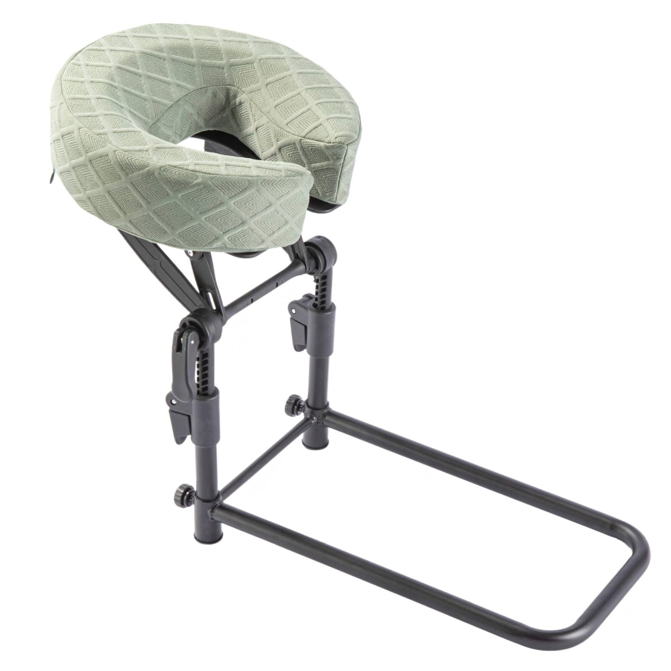Reposacabezas de masaje para cama y soporte plegable ajustable en color verde 8