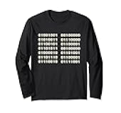 I Speak Binary Fun Informatics Binary Code Coder Programmer Long Sleeve T-Shirt