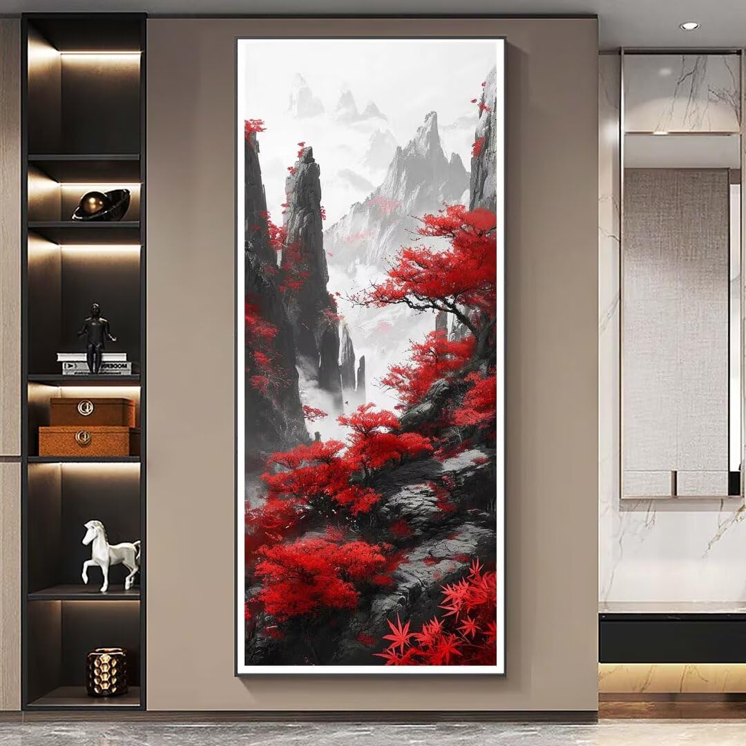 Amazon.com: Mountain Tree Diamond Painting Kits for Adults, 5D