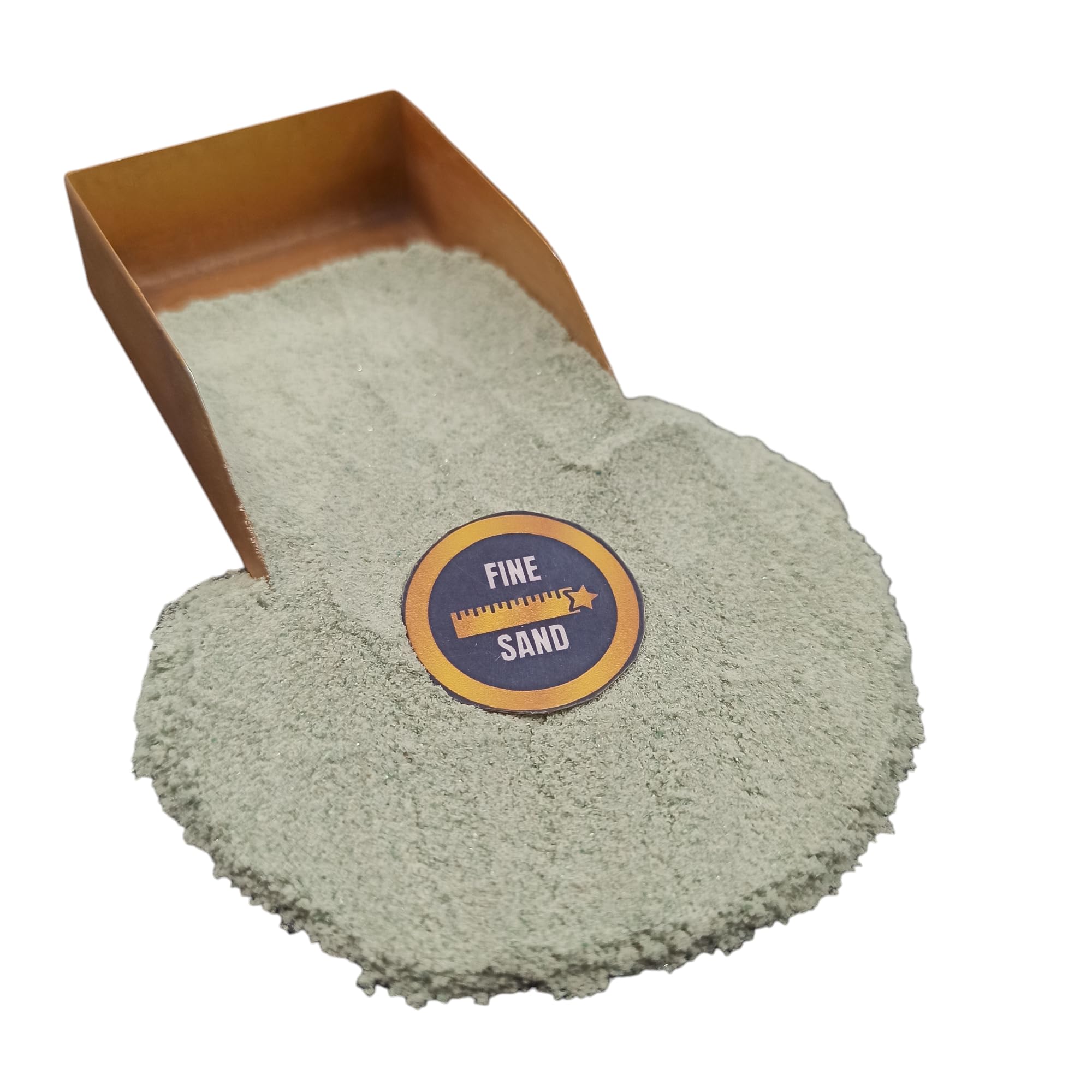 EARTHMINES Natural Coarse Crushed Gemstone Green Jade Powder For Massage Powder Resin Art Pigment Powder (50 gram)