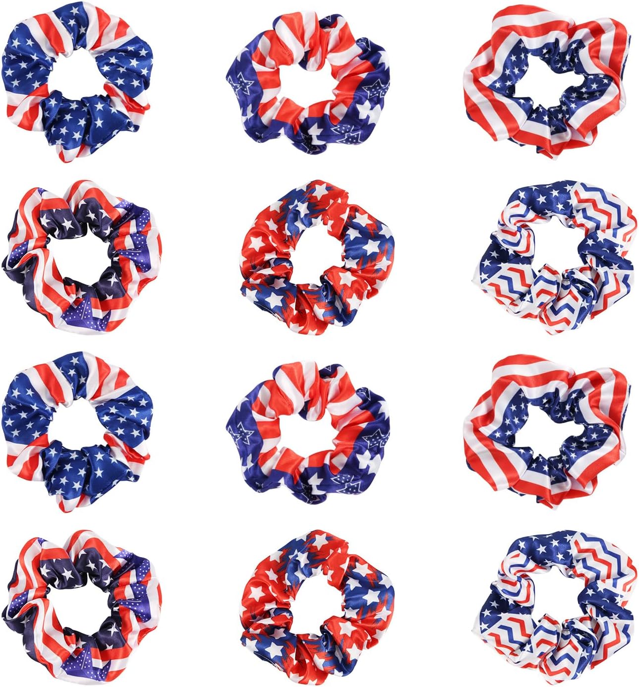 Patriotische Cheerleader-Haarschleife „Independence Day“ – Rot-Weiß-Blaue Schleife Mit Amerika-Flagge, 20,3 Cm, Perfekt Für Den 4. Juli