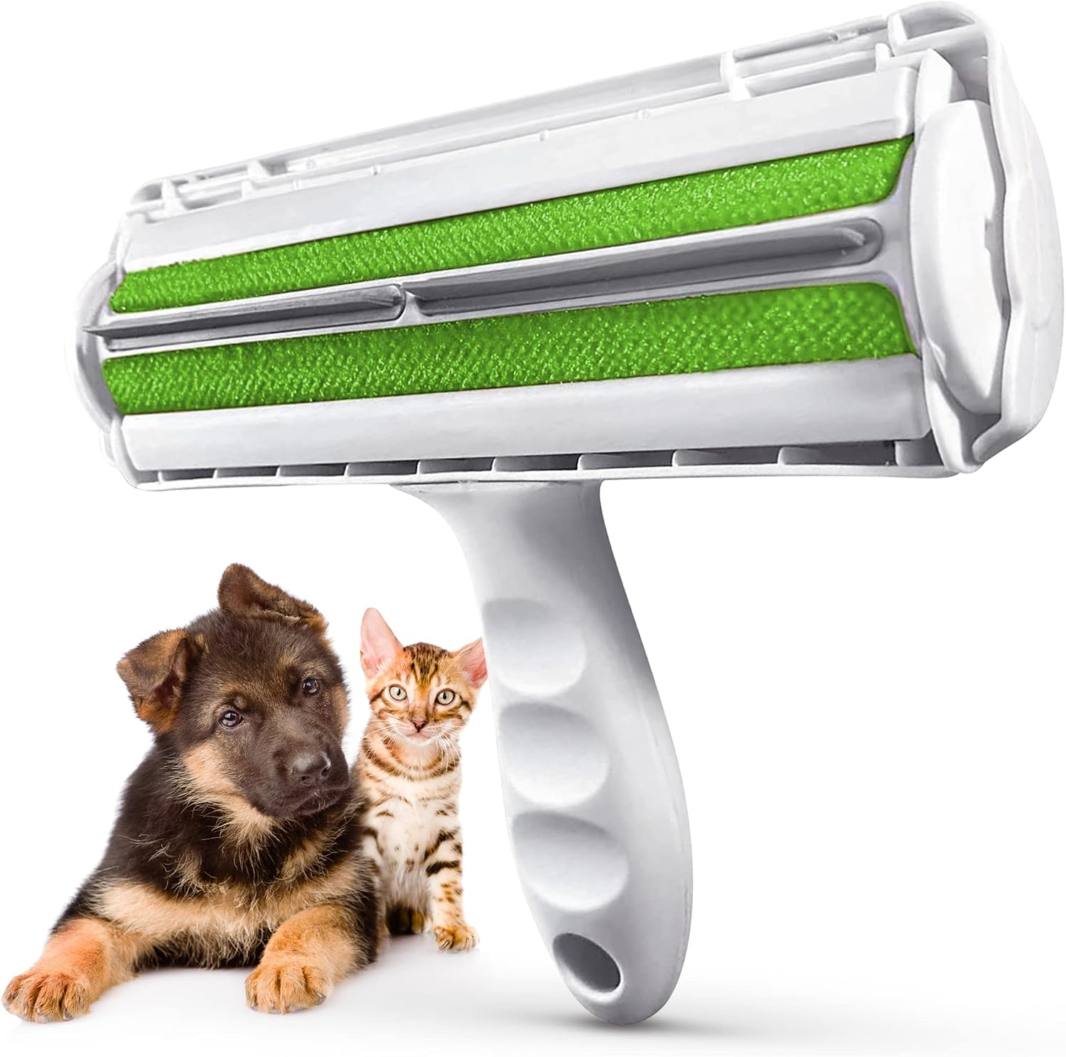 Pet Hair Remover – Reusable Lint Roller for Pet Hair – Easy to Use & Effective Lint Remover for Pet Hair – Static Pet Hair Roller…