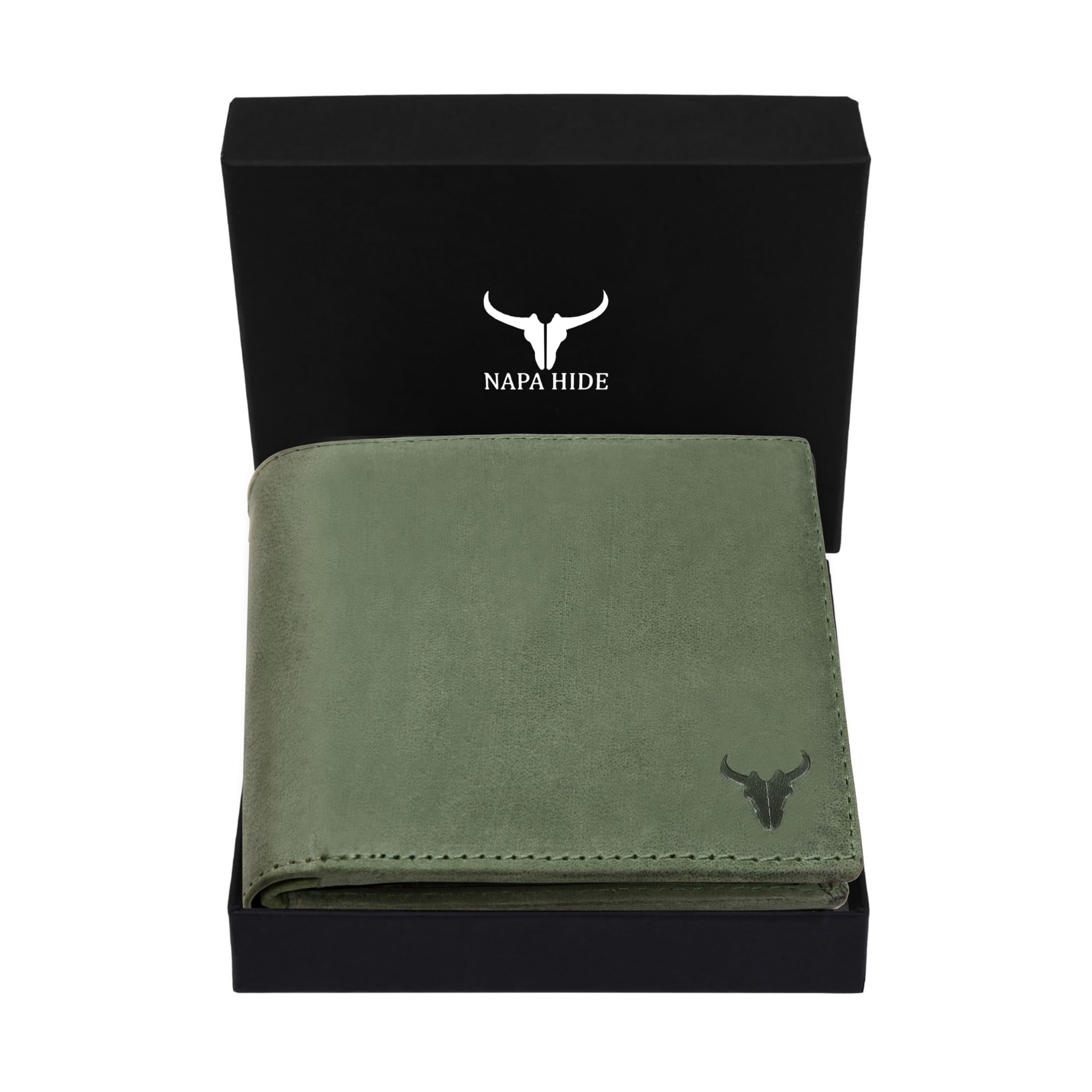 Men Leather wallet for Men Travel Accessory- Bi-Fold Wallet