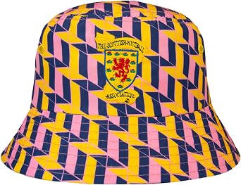 Scotland Bucket Hat SFA Embroidered Crest Official Football Gift