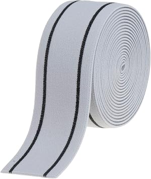 COTOWIN Soft Nylon Elastic (Grey, 4cm)