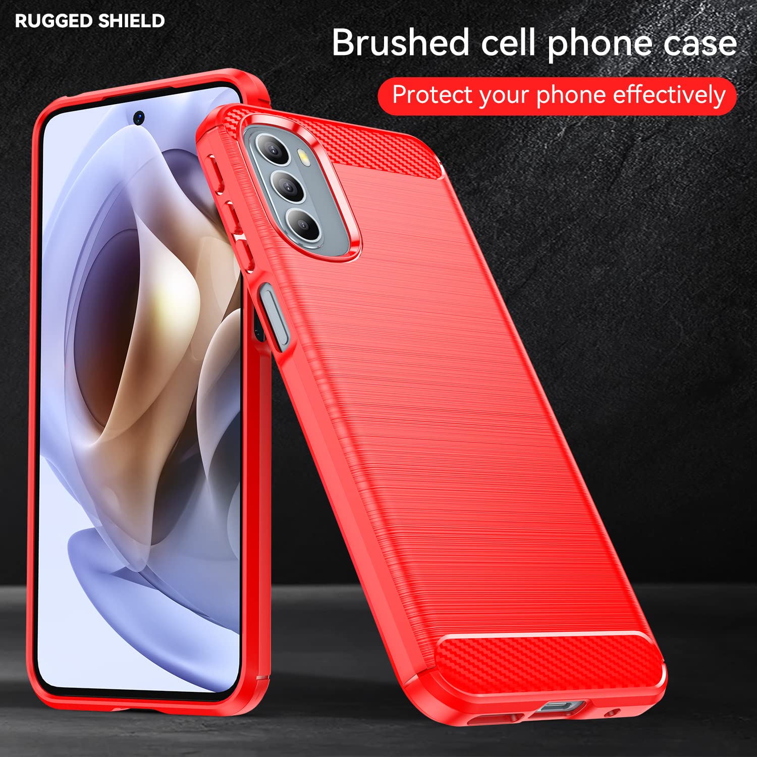Per Motorola G10 G30 G31 G22 E20 G50 G60 E7i Custodia Gel Cover Cellulare