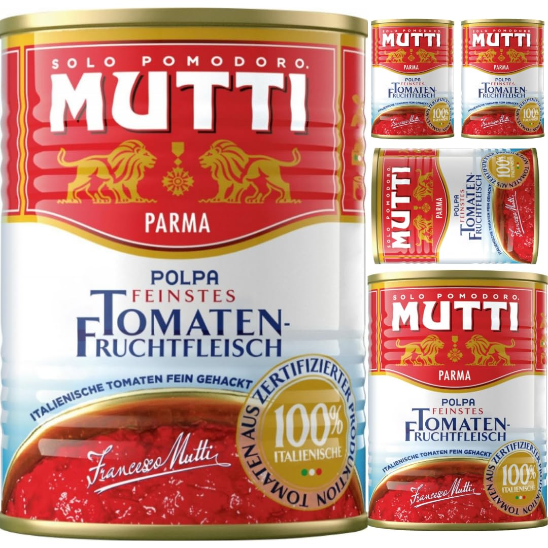 Mutti Polpa Feinstes Tomaten-Fruchtfleisch 400 gramm x 5 STÜCK