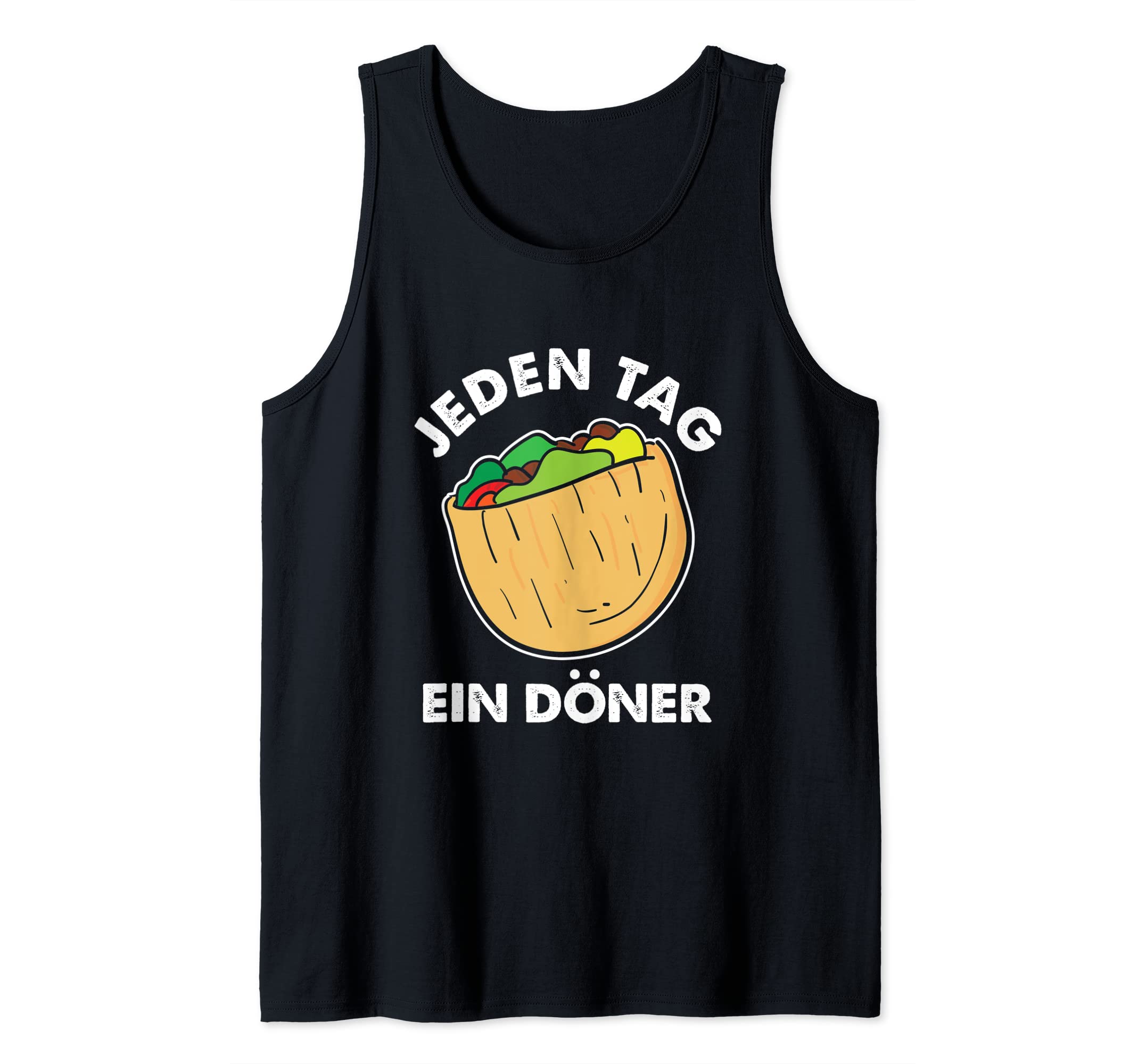 Jeden Tag Ein Doner Feisch Rotisserie Fladen Bread Gift Tank Top