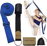 Leg Stretch Band - to Improve Leg Stretching - Easy Install on Door - Perfect Home Equipment for Ballet, Dance and Gymnastic Exercise Flexibility Stretching Strap Foot Stretcher Bands