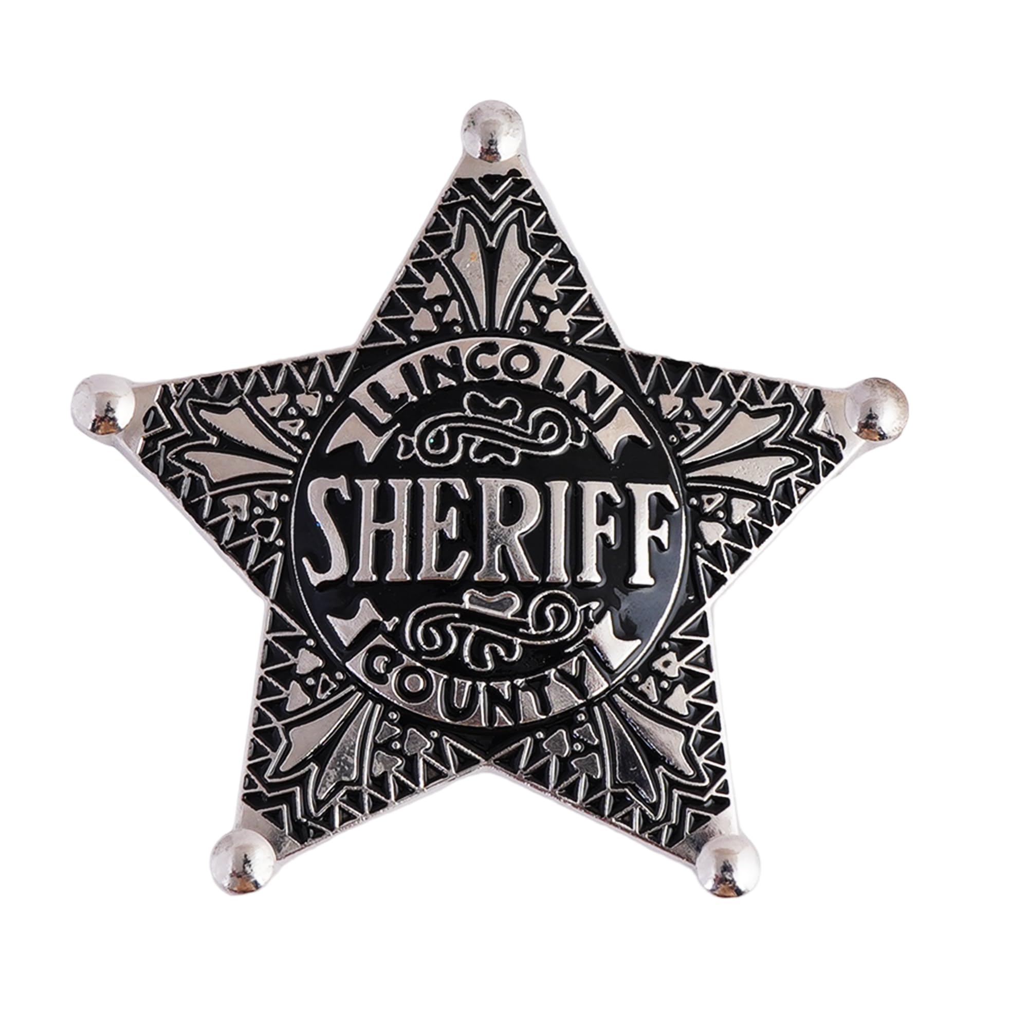 Wild West with the Authentic Western Cowboy Badge Pin Durable Metal, Perfect for Collectors, Authentic Touch to Any Outfit or Display. Decoration badge