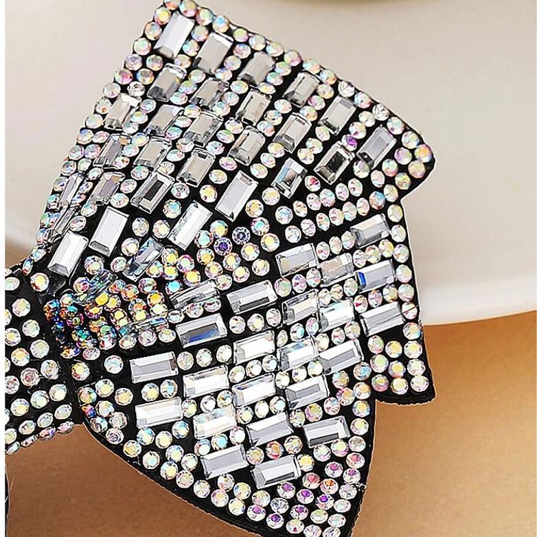 Water Diamond Bow Hair Clip Full Bundle Top Anti Scratch Line image 3