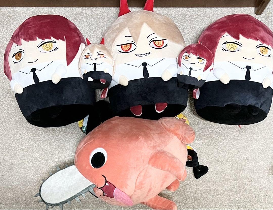 チェンソーマンころっとクッション BIGにぬいぐるみ マキマ