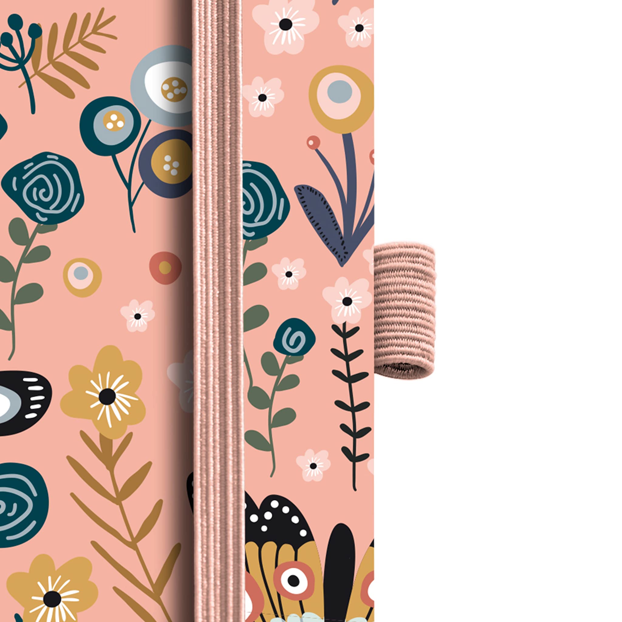 Miquelrius Jahresplaner 2022 Natura – Wochenansicht Horizontal, Caddy 80x120 Mm, Hardcover, Wilde Blumen