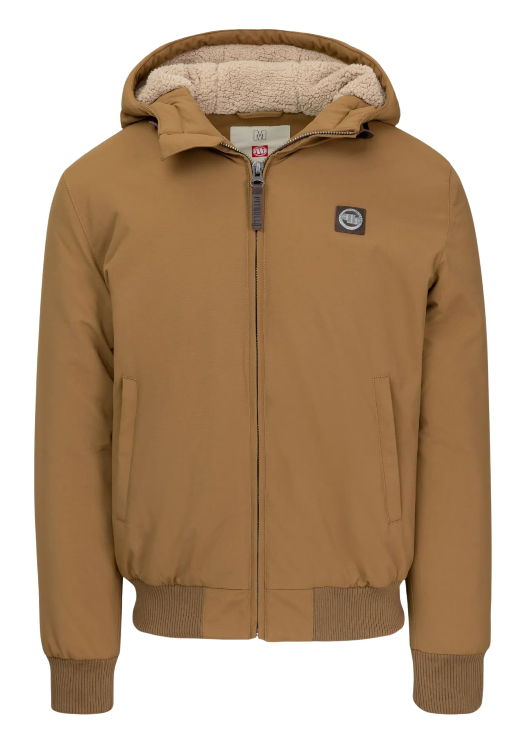 PITBULL - Winterjacke Herren mit Kapuze Elkwood III, Jacke Herren mit Reißverschluss, Bequeme Seitliche Taschen, Steppjacke, Herren Jacken Perfekt für Winter