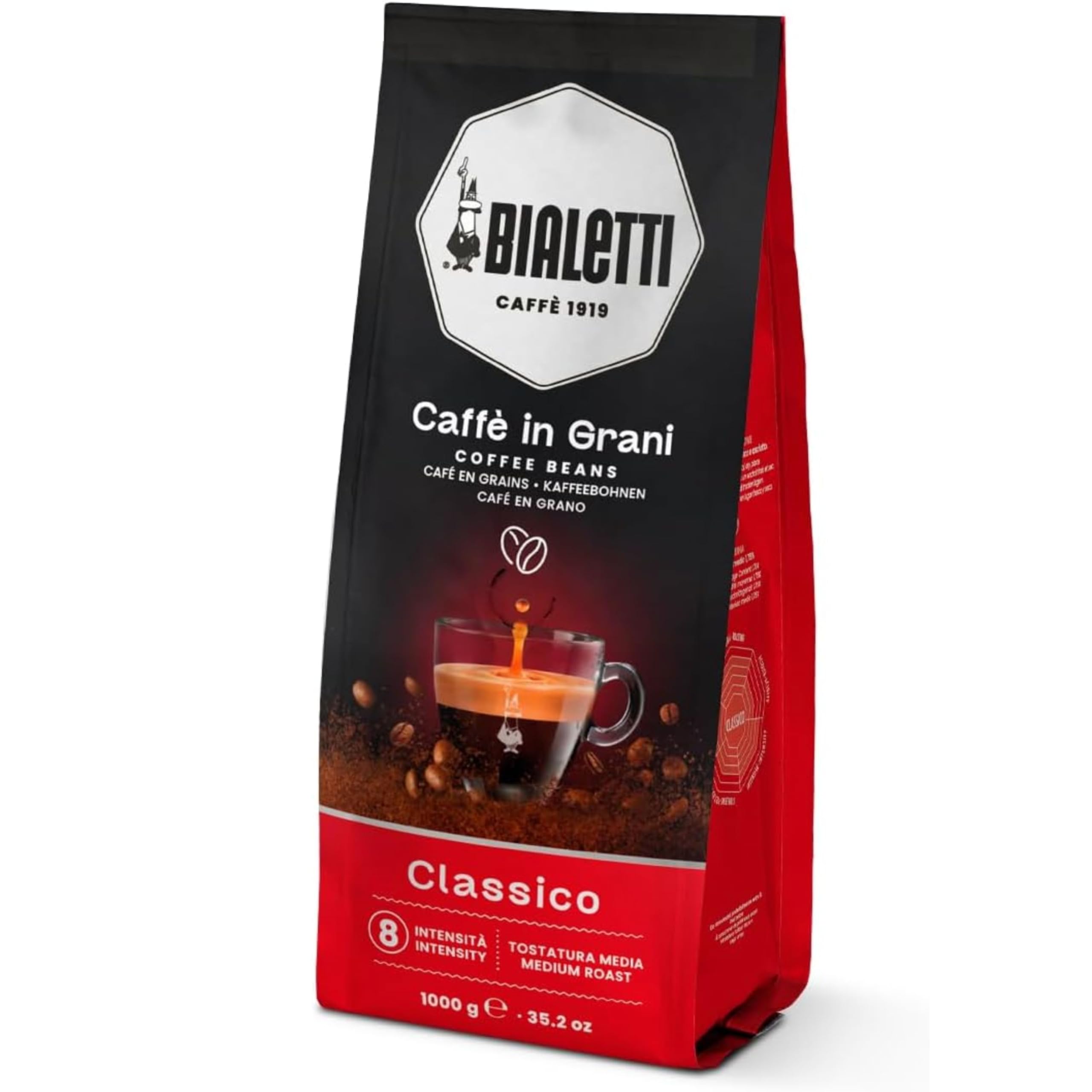 Amazon | Bialetti (ビアレッティ) カフェグラーニ クラシコ (豆 / 1kg