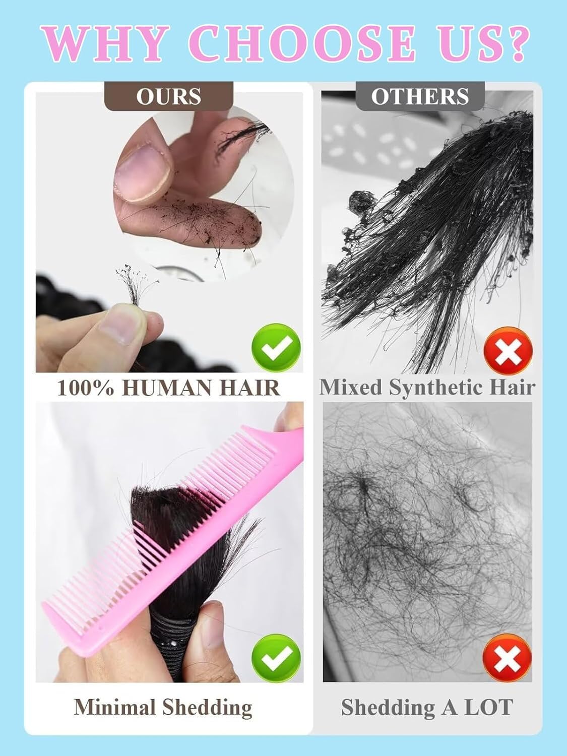 Menschliches Flechthaar Für Boho Zöpfe Echthaar 50g 22 Zoll 55cm Lockiges Boho Haar Zum Flechten Knotenlos 12A Tiefe Welle Bulk Bohemian 1 Bündel/Packung Keine Schussbündel Natürliche Farbe