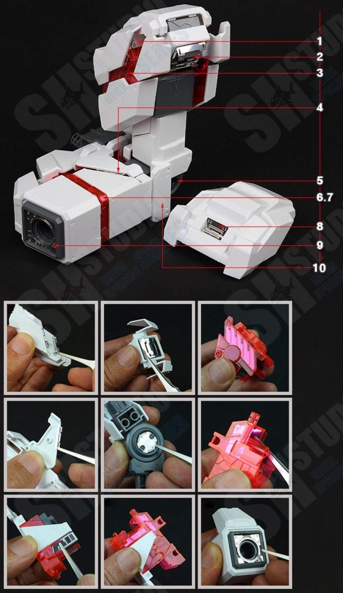 Amazon | MG RE MEGA SIZE 改造用 ディテールアップ ハイクオリティー