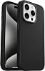 OtterBox Symmetry Series Cactus Leather MagSafe Case for iPhone 15 Pro, Shockproof, Drop Resistant, Thin Protective Case, 3 x More Falls According to Military Standards, Black