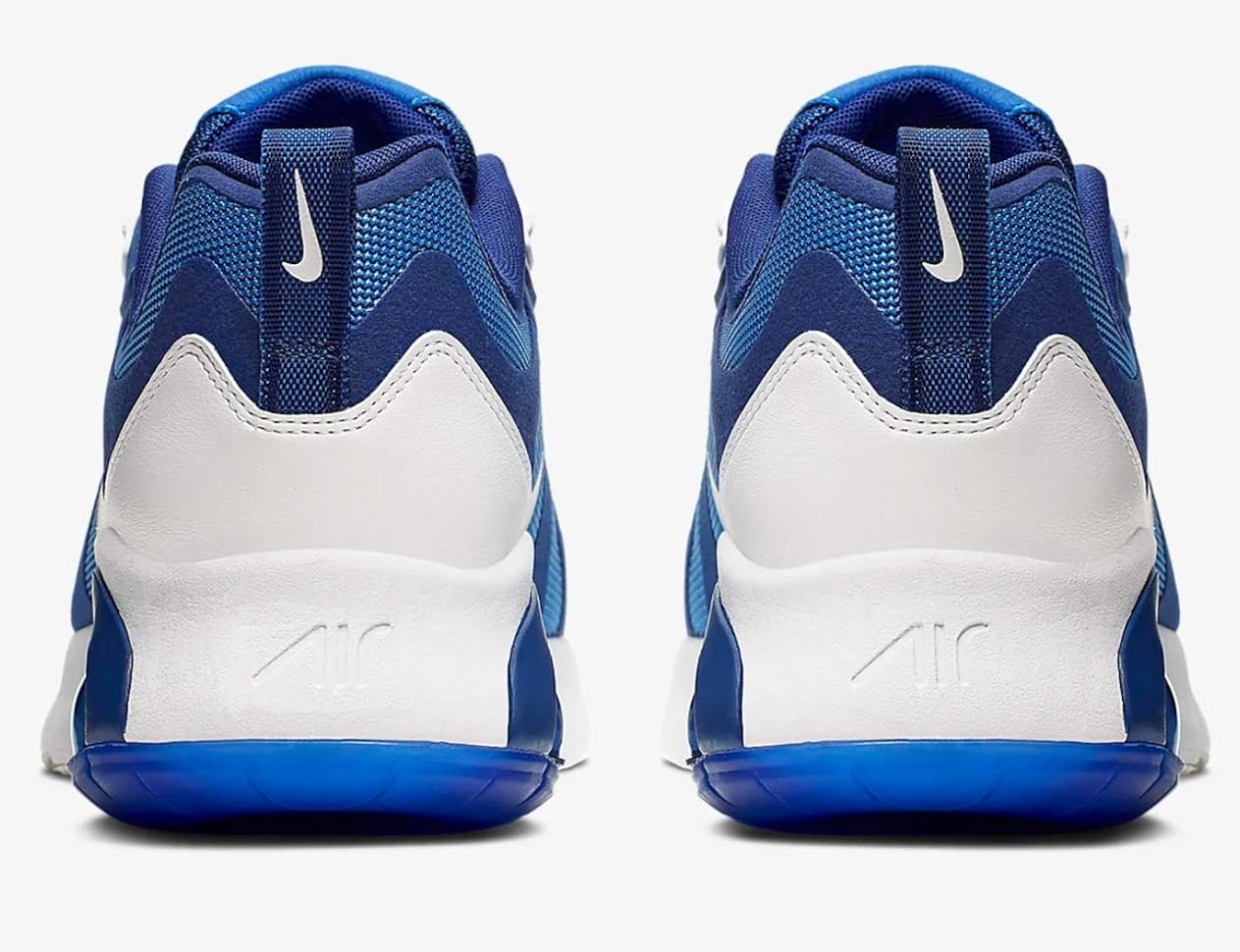 Nike Men's Air Max 200 Running Sneakers, Pacific Blue/Deep Royal Blue/White/White, 10