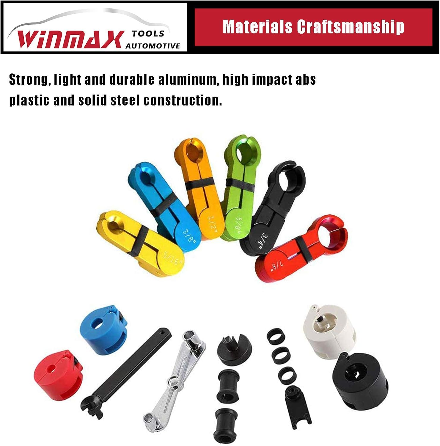 Master Fuel Air Conditioning Line Disconnect Set Transmission A/C & Oil Lines