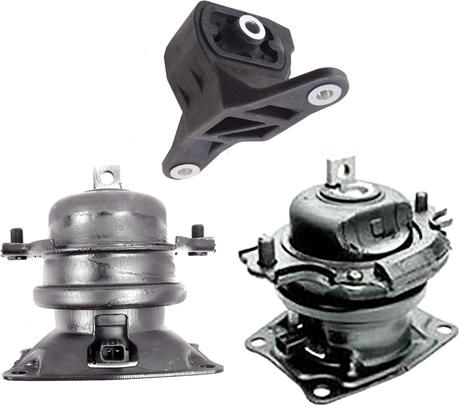 Engine Motor and Transmission Mount Set of 3PCS Compatible with Honda 11-17 Odyssey 3.5L A65057 A4575EL A65017EL 2011 2012 2013 2014 2015 2016 2017
