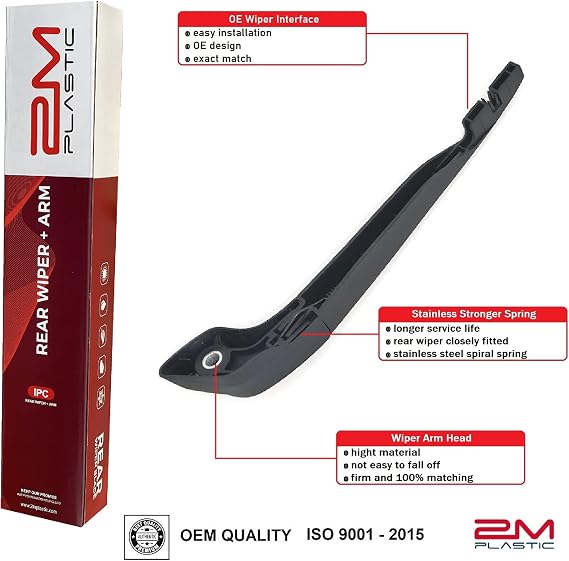 Rear Wiper Arm Blade Factory OEM Style Replacement For Volvo V40 2000-2004