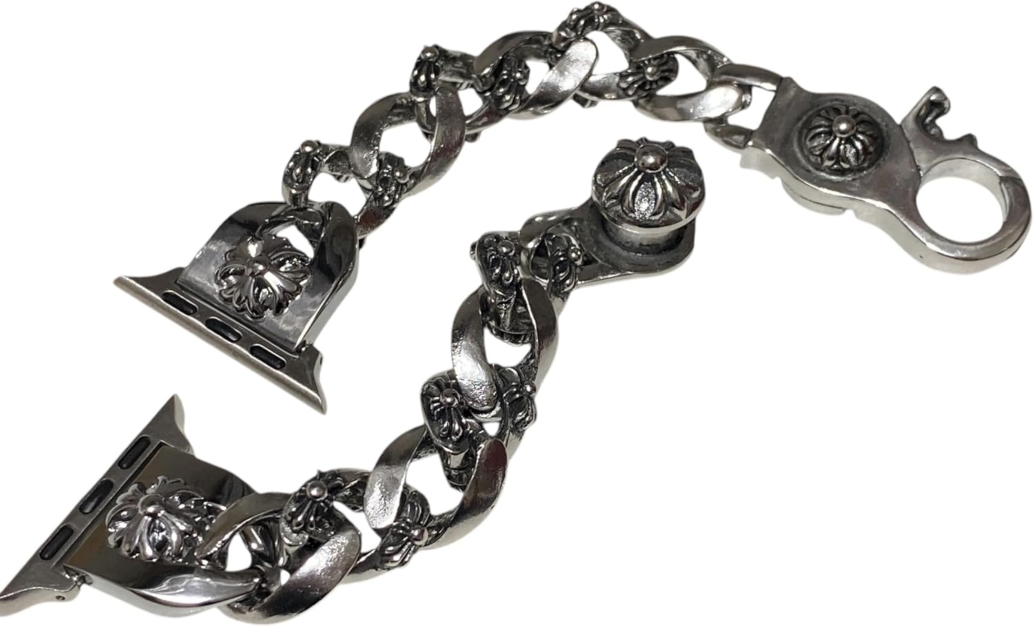 Achillea] チェーン☆【49】アップルウォッチカスタム クロス ベルト