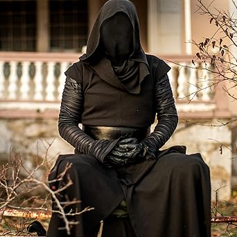2Pcs Unisex Full Face Mask Elastic Halloween Faceless Mask Adult Breathable Full Head Cover Spandex Masks Morph Mask for Halloween Cosplay Party Costume Carnival Night Role Playing